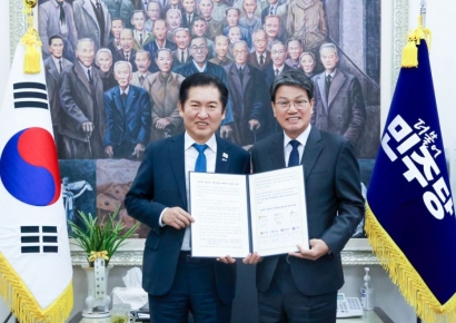김돈곤 청양군수, 與지도부에 "농촌기본소득 국비 60%" 압박