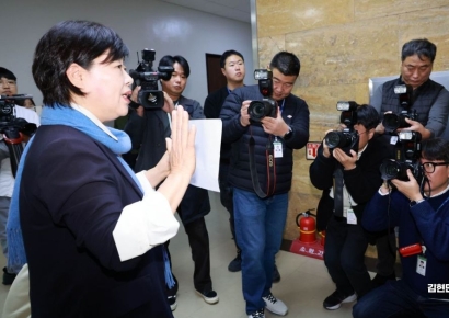 [포토] 서영교, "쿠팡 오찬은 악의적 공작"