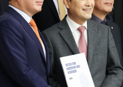 재계 만난 장동혁 "기업 족쇄 풀기 전폭 지원"