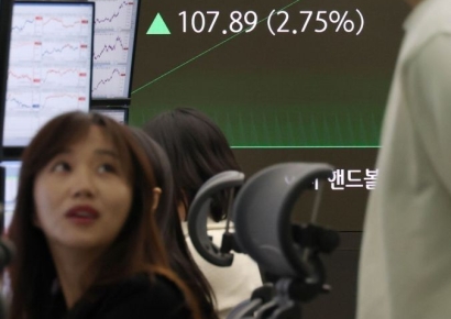 [포토] 코스피 4000선 회복