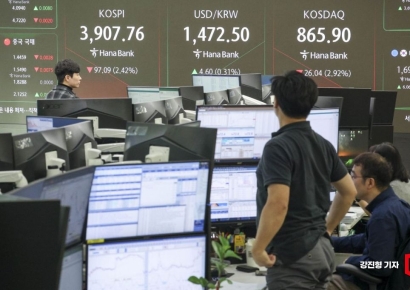 [포토] 1470원 돌파한 원달러 환율