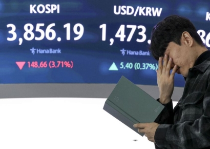[마켓 ING]3800선으로 밀린 코스피, 단기 조정 지속 