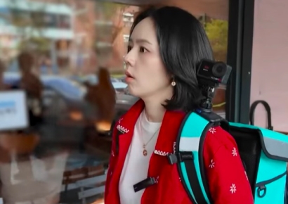 '벤츠' 타고 배달 알바한 한가인…"4시간에 2만원 벌어, 기름값도 안 나와"
