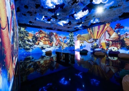 닷밀, '글로우사파리:겨울 여행' 전면 개편…관람객이 직접 꾸미는 초대형 크리스마스트리