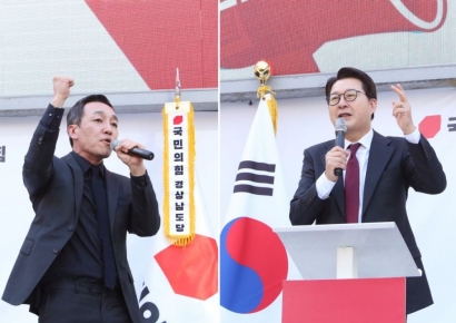 국힘 신동욱·김민수, 결집 호소 … "장동혁 중심으로 힘 모아달라"