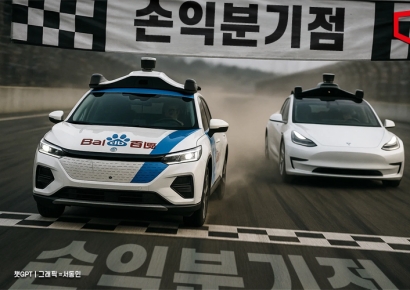 설마 했는데 진짜…"테슬라 크게 제쳤다" 손익분기점 넘은 로보택시 업체