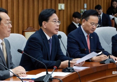 [포토] 국힘 “산업 현장 혼선 커지고 있어…노란봉투법 전면 철회하라”
