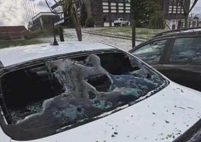 난데없이 야구공 크기 우박 쏟아져…152명 병원행에 학교 휴교령까지