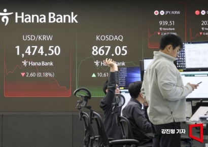 [포토] 3900선 회복한 코스피
