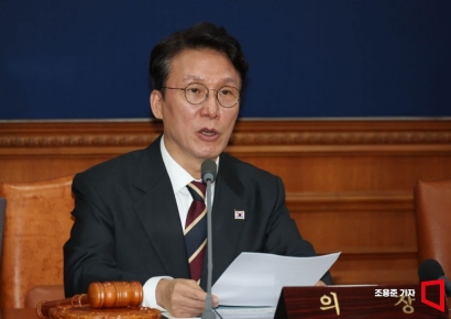 [포토] 국무회의 발언하는 김민석 총리