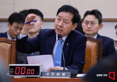 [포토] 국회 법사위 출석한 구윤철 부총리