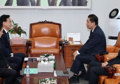 [포토] 여야, 예산안 막판 협의