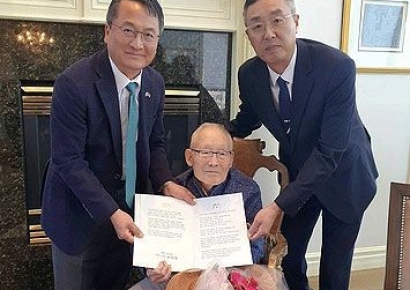 李대통령, '이하전 애국지사' 104세 생일 축전 "평생 독립·평화통일 헌신, 존경과 감사"