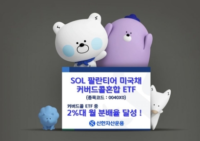 SOL 팔란티어 미국채커버드콜혼합 ETF, 2%대 월 분배율 달성