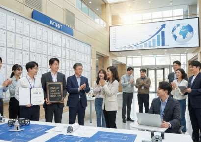 지식재산연구원 "직무발명 우수 인증 기업, 일반 기업보다 매출 2배 ↑" 