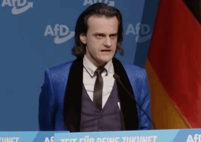 말투와 몸짓 딱 히틀러인데?…극우 정치인 연설에 '발칵'