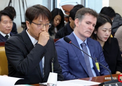 [포토] 국회 현안질의 출석한 박대준 쿠팡 대표