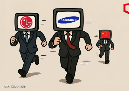 中 따돌린 OLED 기술력…삼성·LG, 점유율 30% 우위