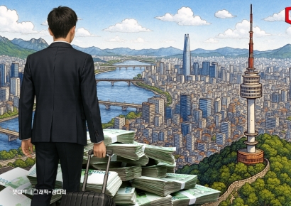 "돈 벌려면 서울로"… 수도권行 청년 소득 23%↑