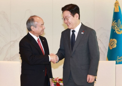 李대통령 "AI 조언 달라"…손정의 "초인공지능(ASI)이 다음 기술"