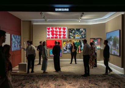 유명 미술 컬렉션을 삼성 TV로…삼성전자, 美 '아트 바젤' 전시 참여