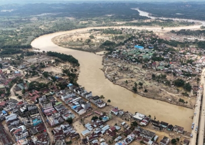 인니 홍수 사망자 921명…복구비용 4조5000억원 추산