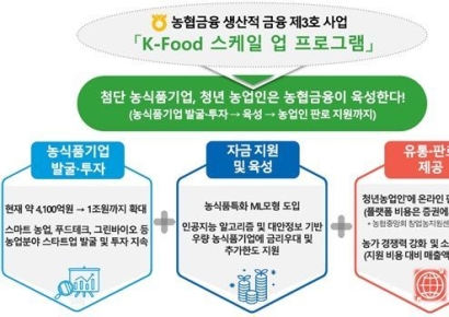 농협금융 생산적 금융 3호는 농식품