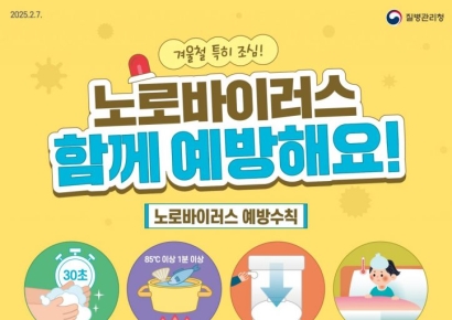 '변기 뚜껑' 잘 닫고 있나요? 매주 수백명씩 걸린다…'10주 연속 증가' 노로바이러스 감염증