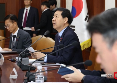 [포토] 대외경제관계장관회의 주재한 구윤철 부총리