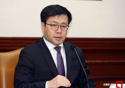 [포토] 대외경제관계장관회의 참석한 여한구 통상본부장