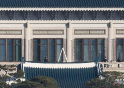 [포토] 청와대본관 입주청소