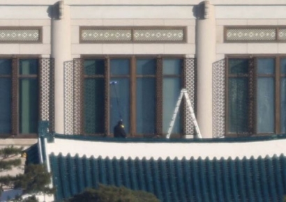 [포토] 입주청소하는 청와대