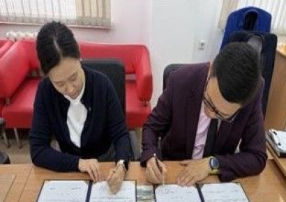 중앙亞에 '부산' 심었네… 청년월드클래스 나해리 대표, 알마티 '부산형 온라인 스쿨' 전파