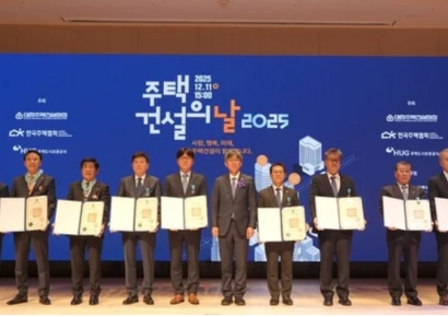 윤진오 동부건설 대표, 은탑산업훈장 수훈…주택산업 발전 기여