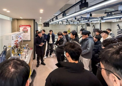 경남정보대, 고교생 초청 에너지신산업 견학 프로그램 운영