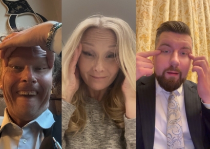 "내가 미스 핀란드다" 정치인들 눈찢기 인증…"인종차별 아니라고?" 뭇매