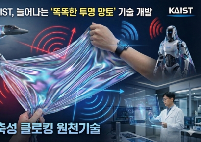 "해리포터 투명망토처럼" KAIST, 차세대 '클로킹' 원천기술 개발