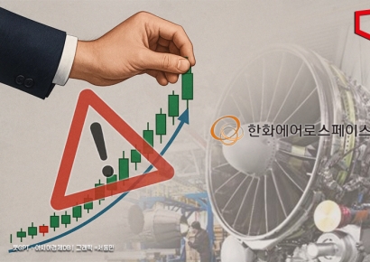 1년 전보다 200% 넘게 상승 '너무 잘 나갔나'…투자경고에 발목 잡힌 한화에어로스페이스