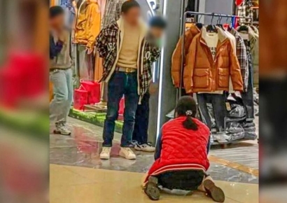 "6만원짜리 패딩 갖고싶어요" 무릎 꿇은 아내…남편 반응에 모두가 경악
