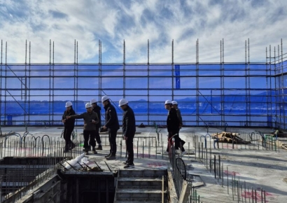 동절기 건설현장 안전점검 했더니… 부산진해경자청, 미비사항 21건 개선 조치