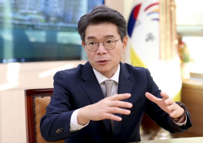 정원오, 美예측시장서 1위…"비호감 이미지 없는 게 강점"