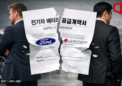LG엔솔 "포드와 9조6000억 전기차 배터리 공급계약 해지"