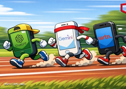 4명 중 3명꼴 AI 쓴다…챗GPT 강세 속 제미나이·뤼튼 약진