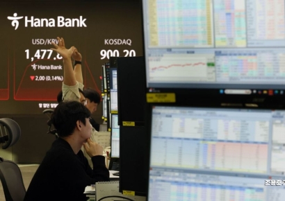 [포토] 한숨 돌리는 원/달러 환율