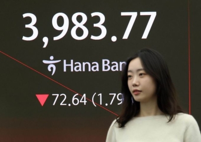 코스닥 장중 2% 상승…外人·기관 양매수