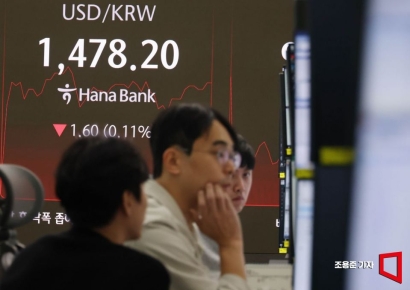 [포토] 심각한 딜링룸