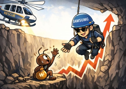 "삼성전자 구조대 왔습니다" 절반 이상 250만원 수익…가장 극단적으로 갈렸다