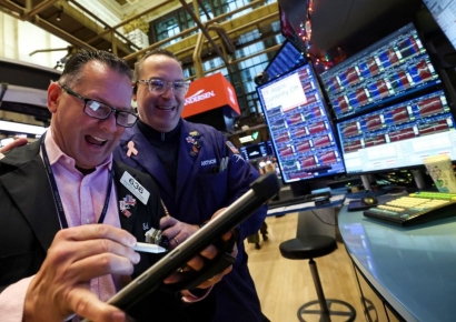 뉴욕증시, 인플레 둔화·마이크론 호실적에 상승…나스닥 1.94% ↑