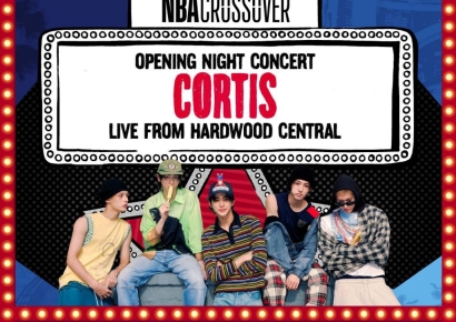 코르티스, 美 'NBA 크로스오버 콘서트 시리즈' 헤드라이너