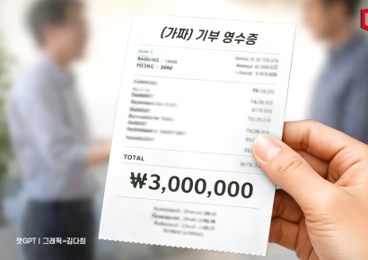 "300만원짜리는 22만원"… 연말정산 앞두고 가짜 기부 영수증 기승
